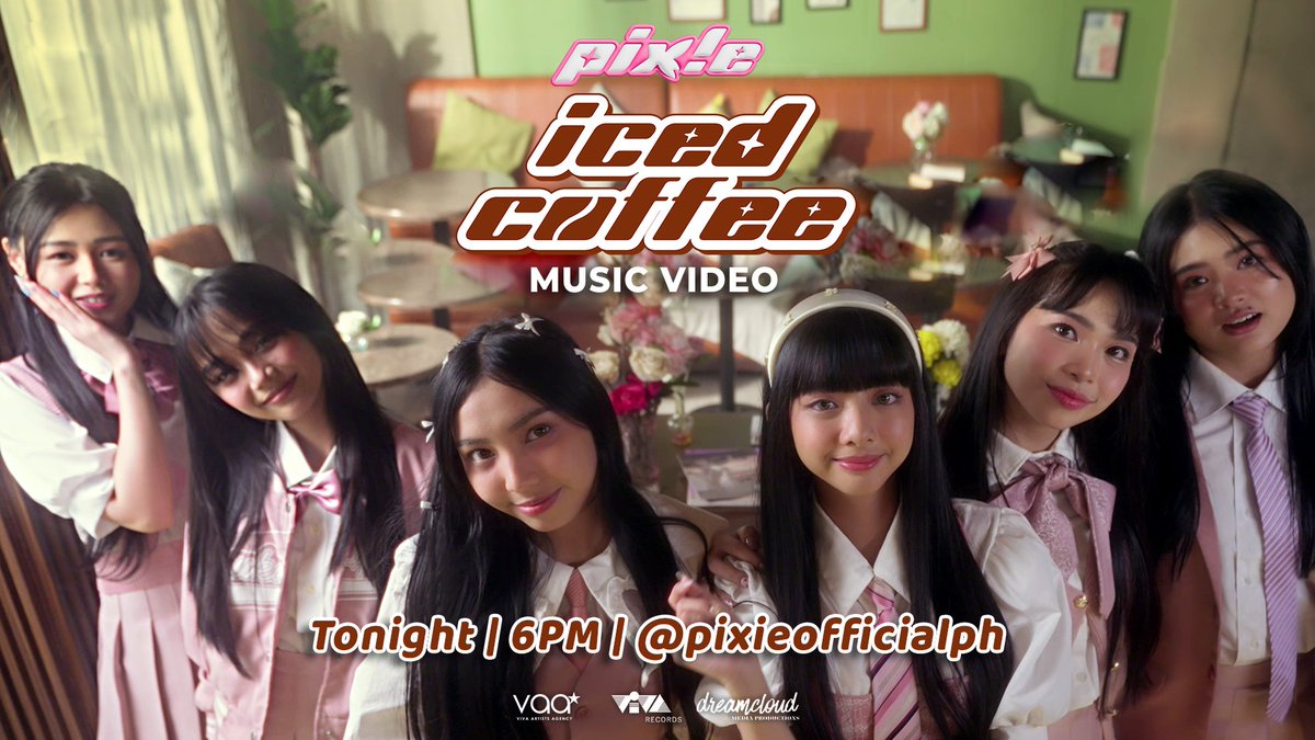 viva_records's tweet image. The @pixieofficialph Iced Coffee music video is out very soon! ✨

Join the premiere on their YouTube channel youtu.be/6IcBB-CtY8M