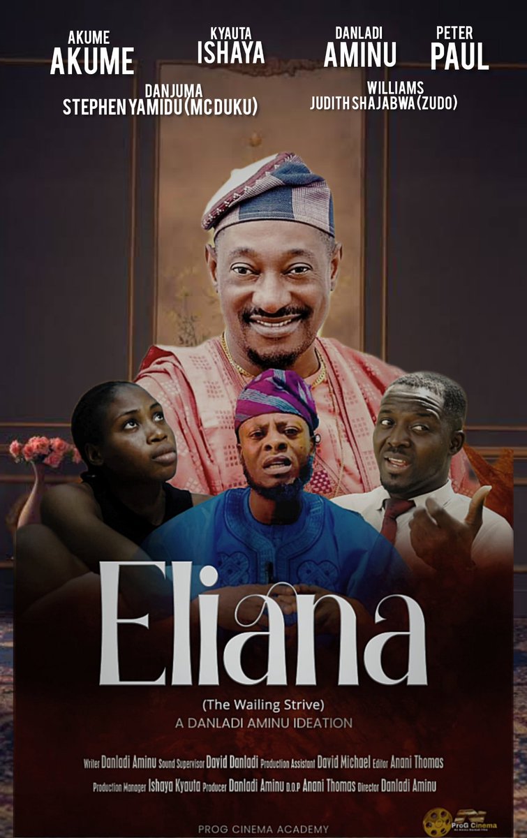BroEnoch1's tweet photo. ELIANA - An Abuja Indigenous Film featuring actors from the MiddleBelt part of Nigeria premieres 27th December 2024 at the Abuja Indigenous Film Festival. Produced and Directed by Danladi Aminu. @gbagyifeemboy @thatverydarkman @ABUJAPLUG @Abuja https://t.co/6inQIBvb9q