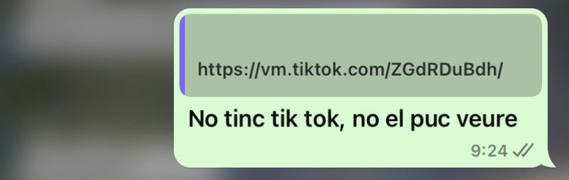 Aquest missatge l’he enviat tants cops que ja forma part de la meva personalitat