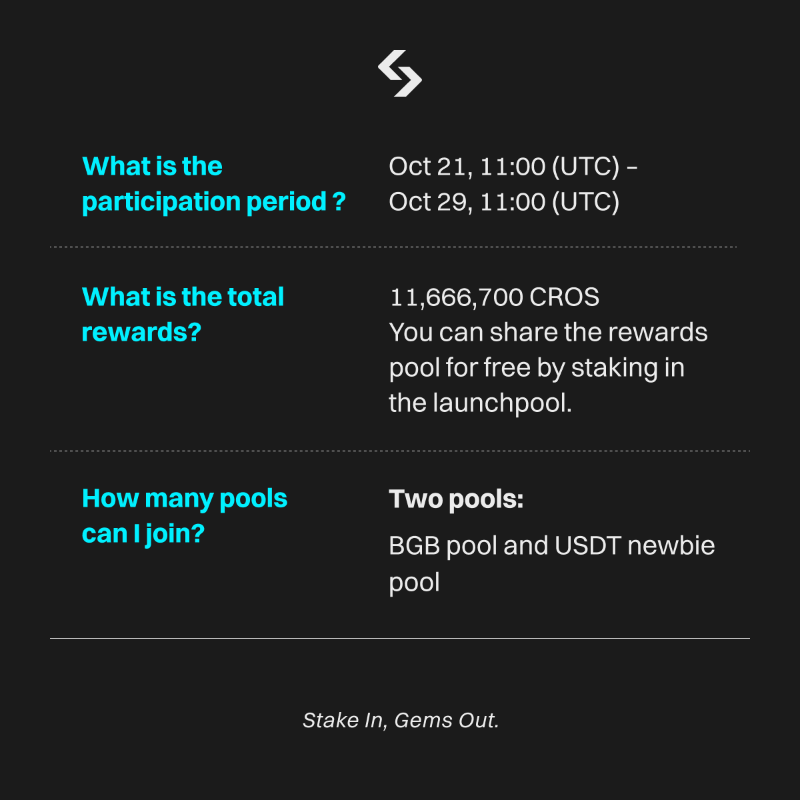 bitget's tweet photo. How to earn $CROS for free with #BitgetLaunchpool? @CrosWorlds 

💡 Check out our comprehensive FAQ poster and get all your questions answered!

Read now to stay ahead! 👇

Join now: https://t.co/fdUd7nxxsZ

#CROSListBitget
