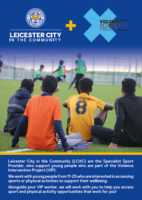 🎉<a href="/LCFC_Community/">Leicester City in the Community</a> have produced a leaflet about their fantastic collaborative work with the Violence Intervention Project (VIP)!

Click the link to find out more about the work they are doing and the LCitC mentoring and referrals from <a href="/TurningVip/">Turning Point VIP</a> 

➡violencereductionnetwork.co.uk/_files/ugd/6e2…