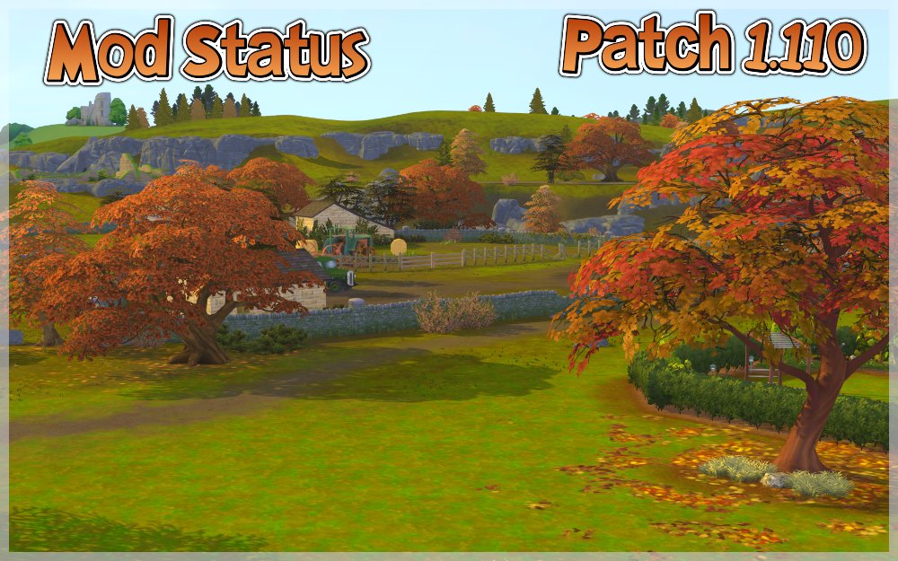 MissyHissyGames's tweet photo. ✨Mod Status ~ Patch 1.110✨ 
So on early testing, I seem to be relatively okay with the new patch. 
You will need to grab Lot 51's latest Core Library update (1.26) for most of my mods to work. 
A full list of updates has been published here: https://t.co/6mH7CW63C7 https://t.co/qpSYpP8Duw