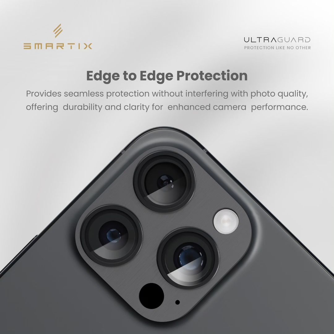 Smartixtech's tweet image. Protect your camera with the Premium Aluminum Lens Protector, offering edge-to-edge durability in elegant aluminum. With over 98% transparency, it preserves photo clarity and is coated to maintain vibrant color and a smooth, polished appearance.
.
.
#Smartix #CameraLensProtector
