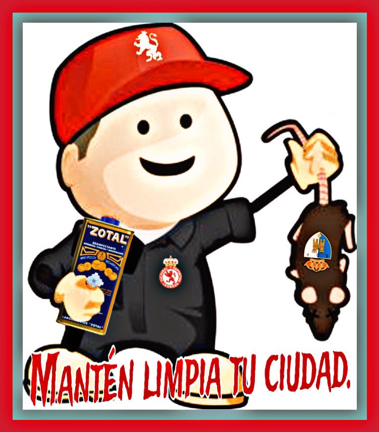 Semana de derby en #LeonEsp la desinfección e higiene es cosa de todos #DaleCultural
