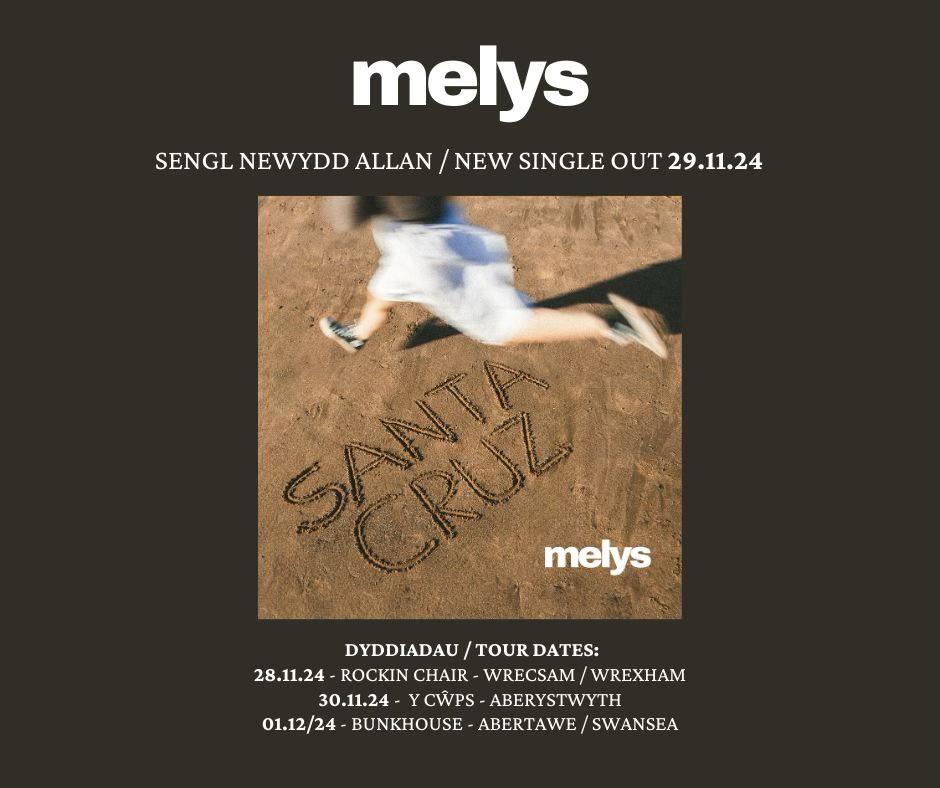 Beast PR 🏴🇺🇦🏳️🌈 (@beastpruk) on Twitter photo Delighted to announce that we will be working with Legendary Welsh Band <a href="/melysmusic/">Melys official</a> who have announced a brand new single which is out next month 💥
'Santa Cruz' will be released on the 29th of November + Shows Delighted to announce that we will be working with Legendary Welsh Band <a href="/melysmusic/">Melys official</a> who have announced a brand new single which is out next month 💥
'Santa Cruz' will be released on the 29th of November + Shows