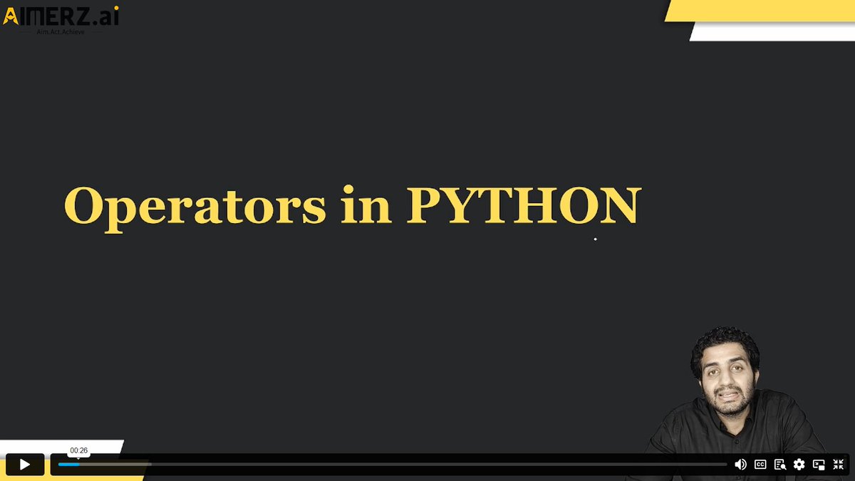 ar087218's tweet photo. @__x Day 2: 🔥 Learning never stops! Covered Data Operators, Type Conversion, and Conditions in Python today. Feeling more empowered with each line of code! 💪💻 Let’s keep the momentum going! #PythonJourney #CodingInProgress #TechLearning #CodeNewbie #PythonBasics #KeepCoding https://t.co/1KCGSByOny