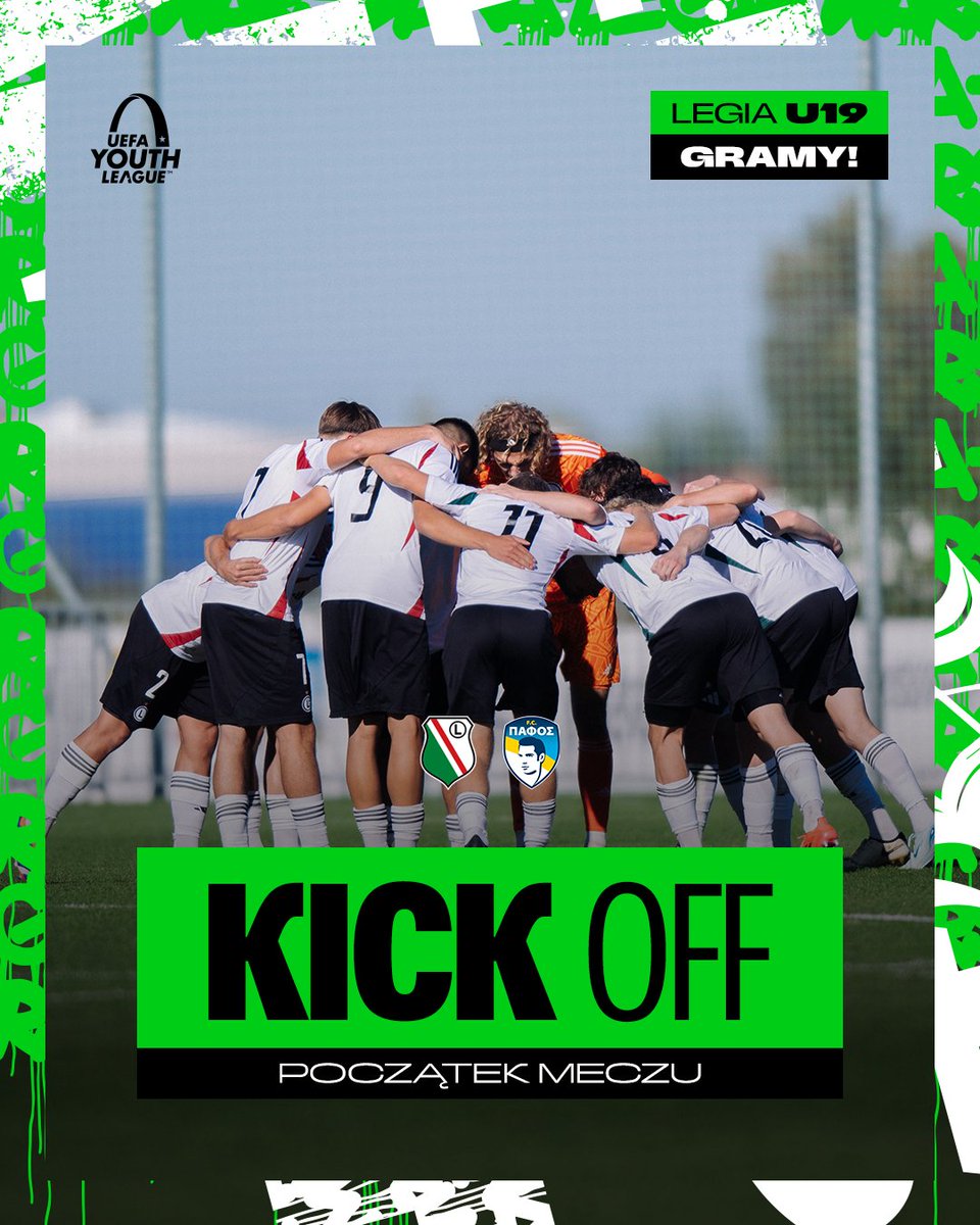 1' Zaczynamy! | #UYL 

Centrum meczowe: legia.com/pilka-nozna/ce…