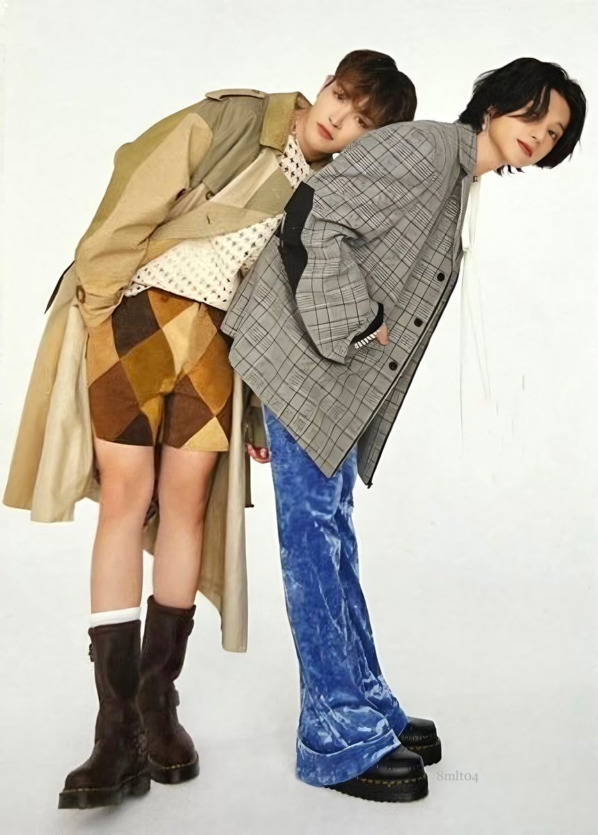 1107wrld's tweet image. #hongjoong #wooyoung for CanCam