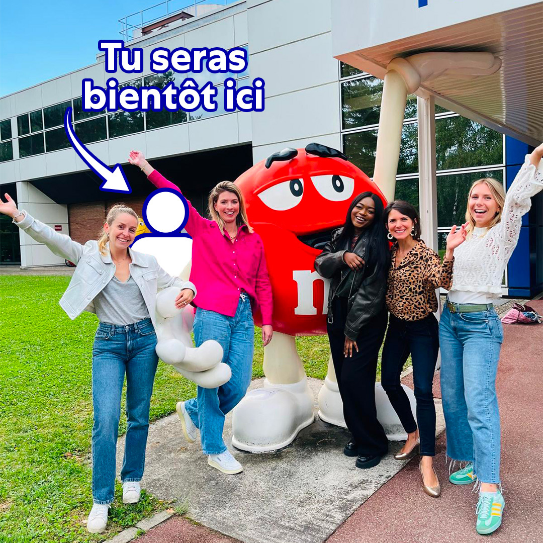 Mars Wrigley France (@marswrigleyfr) on Twitter photo Et qui ne rêverait pas de rejoindre cette ✨ dream team ✨ ? Notre équipe Stratégie Catégorielle et Leviers Magasins recrute son/sa futur.e stagiaire ! #stage #recrutement #jobalert  
Pour postuler, c'est ici 👉🏻 lnkd.in/eq6iTwhh Et qui ne rêverait pas de rejoindre cette ✨ dream team ✨ ? Notre équipe Stratégie Catégorielle et Leviers Magasins recrute son/sa futur.e stagiaire ! #stage #recrutement #jobalert  
Pour postuler, c'est ici 👉🏻 lnkd.in/eq6iTwhh