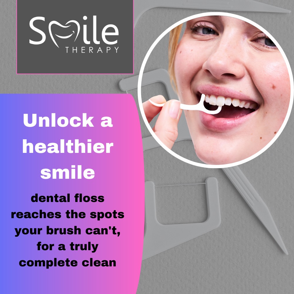 smiletherapy_'s tweet image. Slide into a cleaner smile—because every tooth deserves the best care!"

#FlossDaily 
#CompleteClean 
#HealthyTeeth