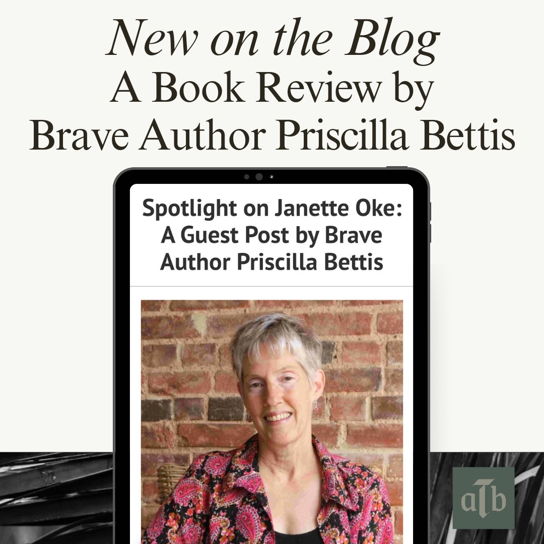 aubtaybooks's tweet photo. Janette Oke is a brave #writer, in her 80s and still ready to try her hand at something new! #Read @PriscillaBettis's #bookreview of Ms. Oke's upcoming release:

https://t.co/FuoaelgZwd

#bookblog #bookrecommendations #BraveAuthors #bravestories #writebrave #ReadBrave #christfic https://t.co/dm8poqnTDx