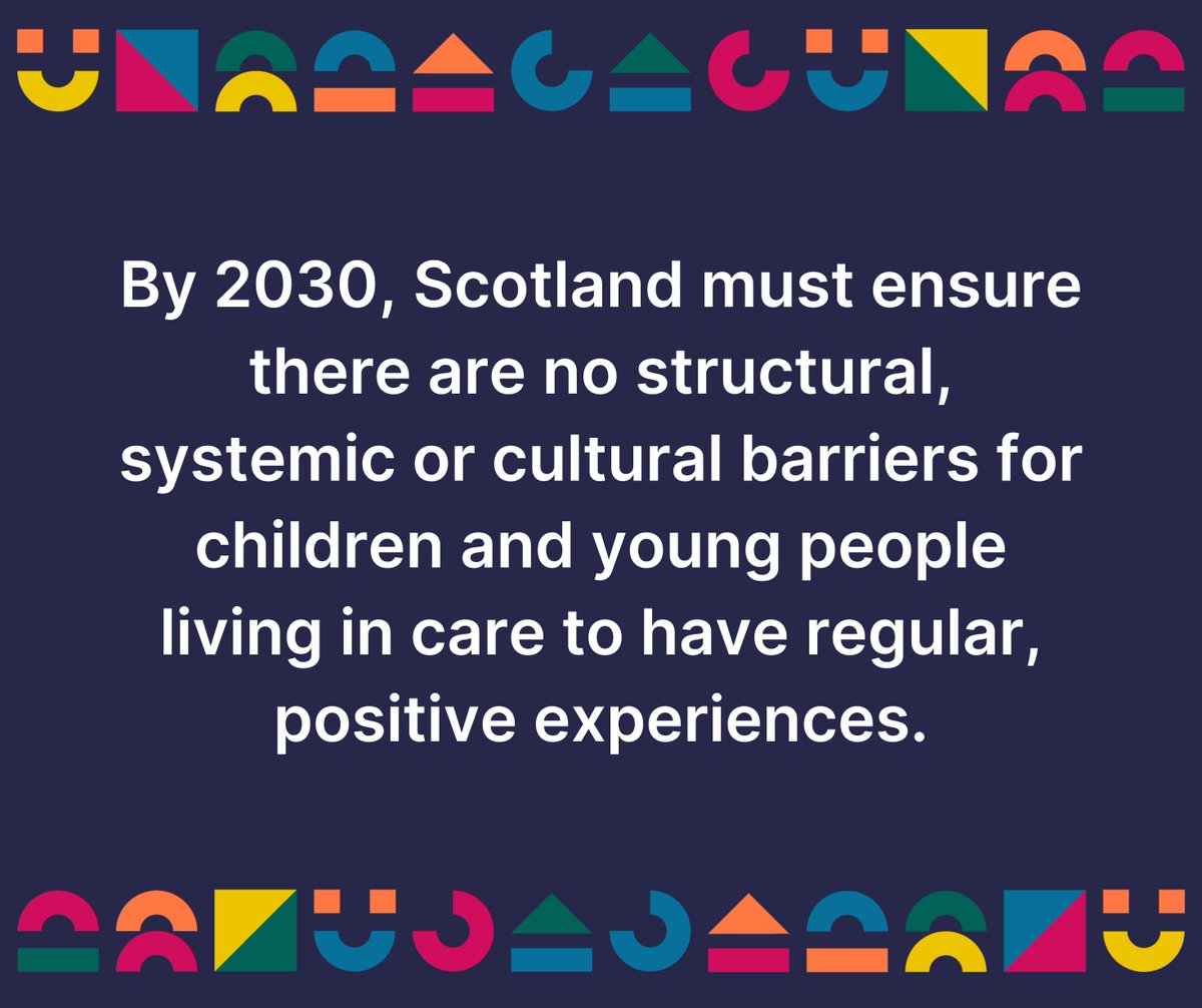 Loving relationships are central to developing belonging and connection. Plan 24-30 sets out what needs to happen for those with experience of care to have positive stable relationships. Learn more in the Plan 24-30 route map: plan2430.scot/care/relations…