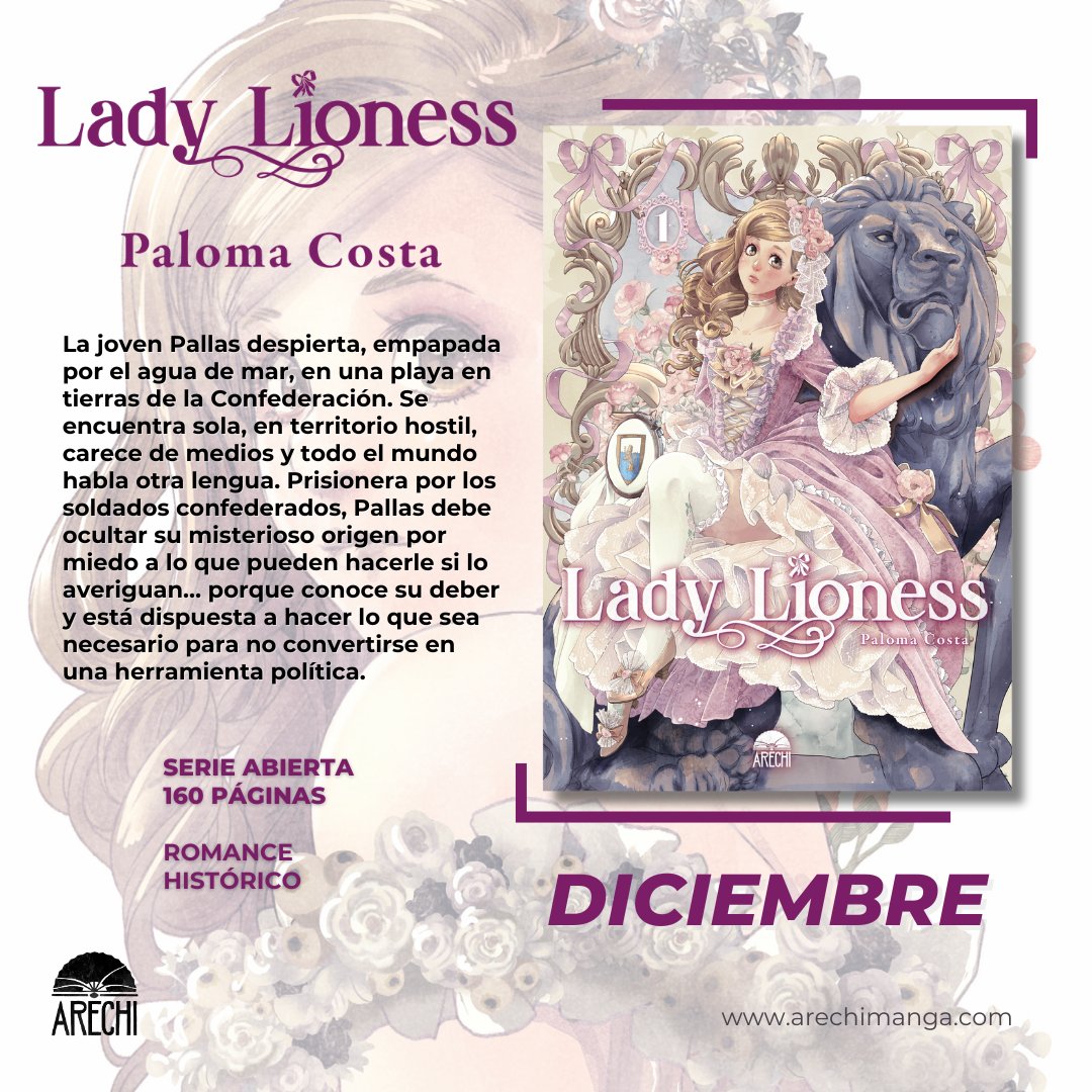Paloma Costa (<a href="/tsukuyomi_/">Paloma Costa</a>) vuelve a demostrar su talento con el inicio de su obra magna, 𝗟𝗮𝗱𝘆 𝗟𝗶𝗼𝗻𝗲𝘀𝘀, un proyecto narrativo con ambientación de época e influencias de las novelas del siglo XIX y los grandes mangakas del siglo XX.