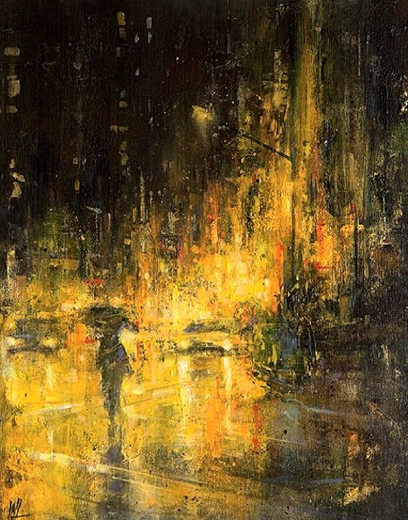 JanetHollister8's tweet photo. Night Rain, by William Liao. https://t.co/n0Be6FWykf