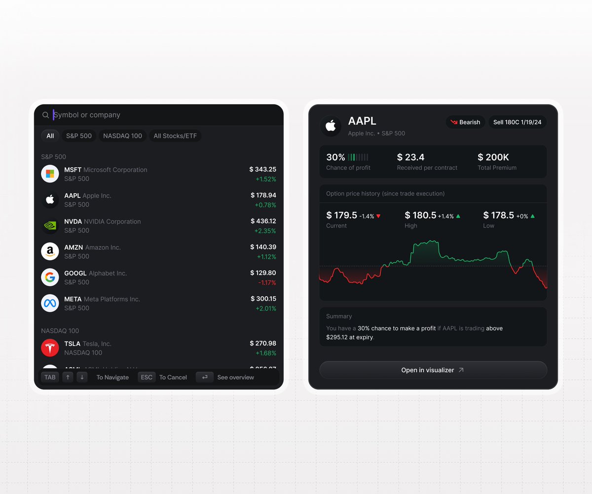 another look at stock &amp; options search👀
