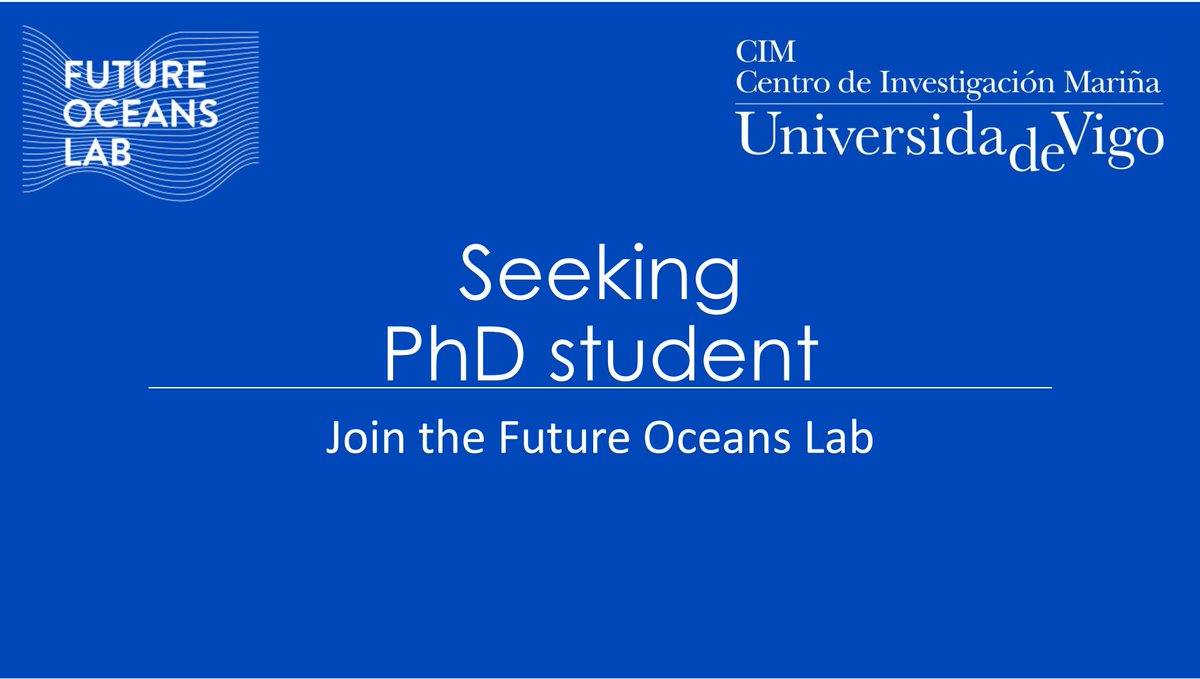 Interested in researching for ocean sustainability? Join us as a PhD student to work on marine systems adaptation to #climatechange . #FOL <a href="/CIM_Uvigo/">CIM UVigo</a> is looking for PhD students who fits competitive PhD grants 👇
futureoceanslab.org/2024/10/22/int…