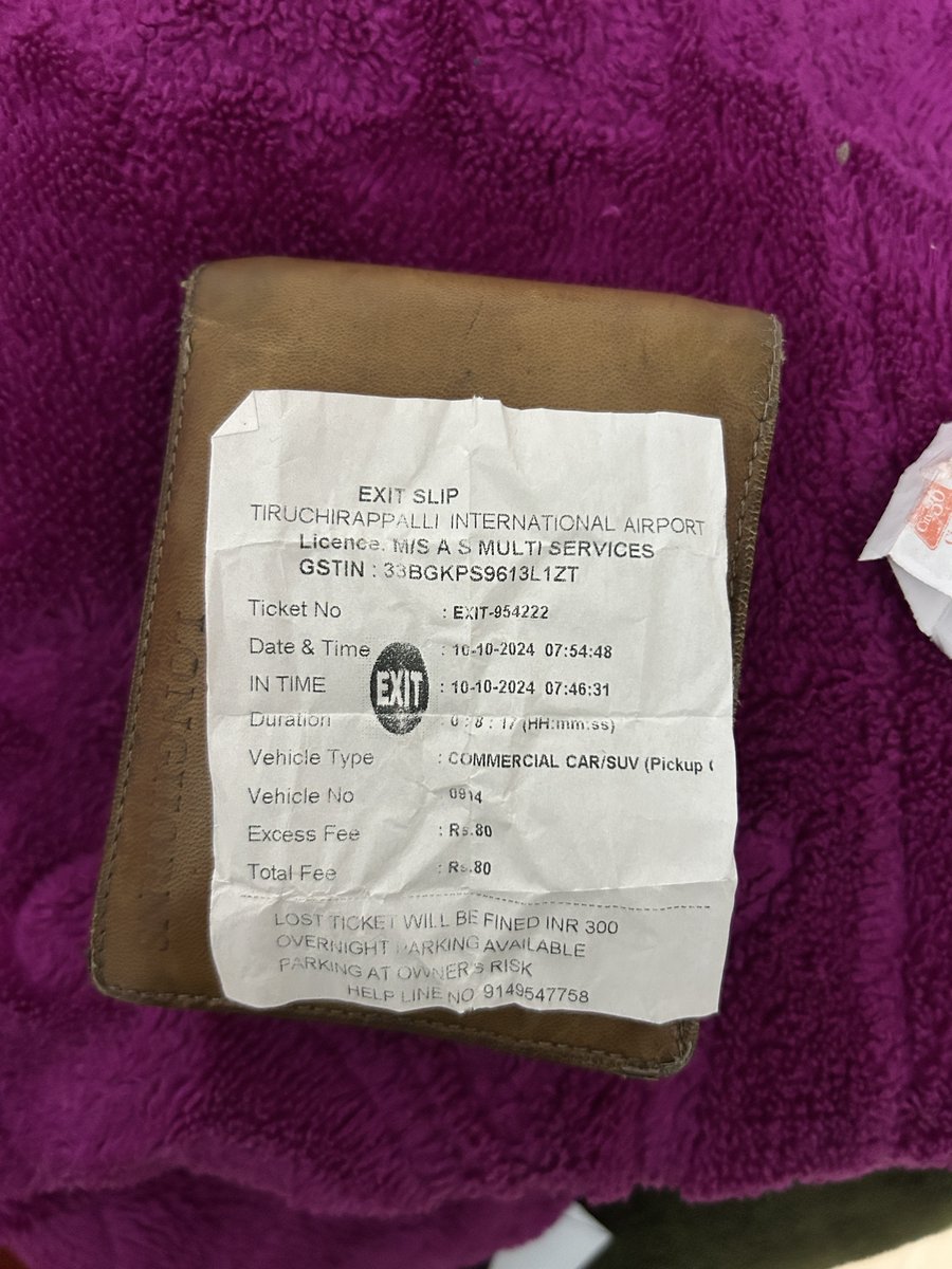 kkantoo's tweet photo. @Uber_Support The drivers charged Rs 480.00 on 10th Oct,24 from Tiruchirapalli Airport airport to Bus stand.UBER showed Rs 351.00,including the pick-up charge.The behaviour of the driver was very rude and unprofessional.Pls look and do the needful. @jagograhakjago @aaiTRZairport https://t.co/U8la7YgZTI