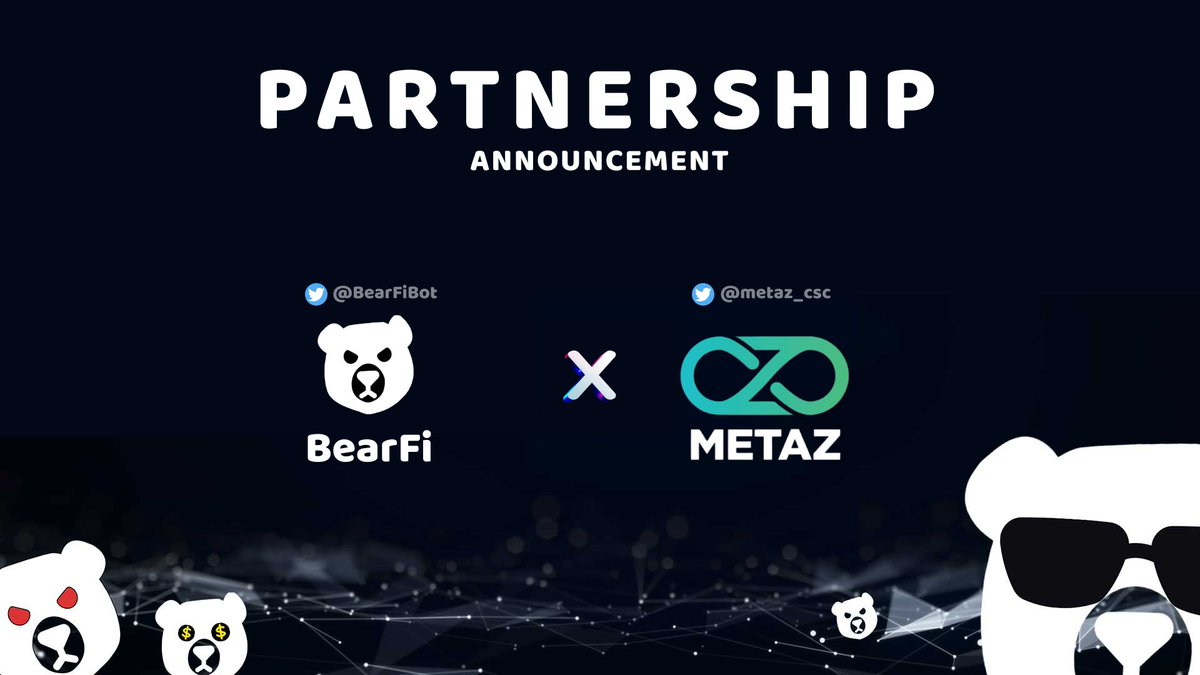 🚀🐾 BearFi x METAZ: Unleashing New Potential on CSC! 🌐✨

We’re excited to partner with <a href="/metaz_csc/">METAZ</a>, a powerful platform running on CSC (CoinEx Smart Chain)! 

With liquid staking, MetaCat Wallet, and more, METAZ is building a comprehensive ecosystem for CSC users. 💡💰

Dive in