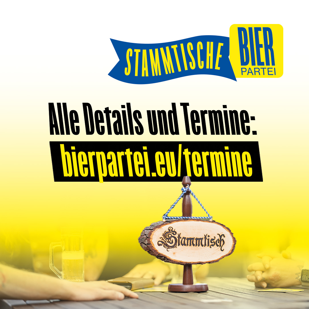 Heute finden sogar glei drei statt. Schaut's vorbei!