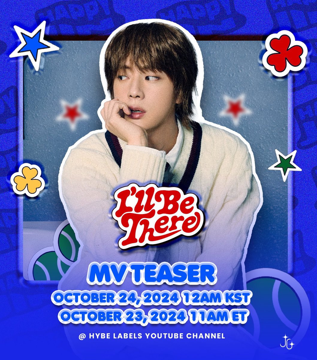 هر روز خوشگلیاش رو بیشتر فرو میکنه تو چشممون
ILL BE THERE POSTER
#IllBeThere_D2 #Jin_IllBeThere 
#Jin_Happy
