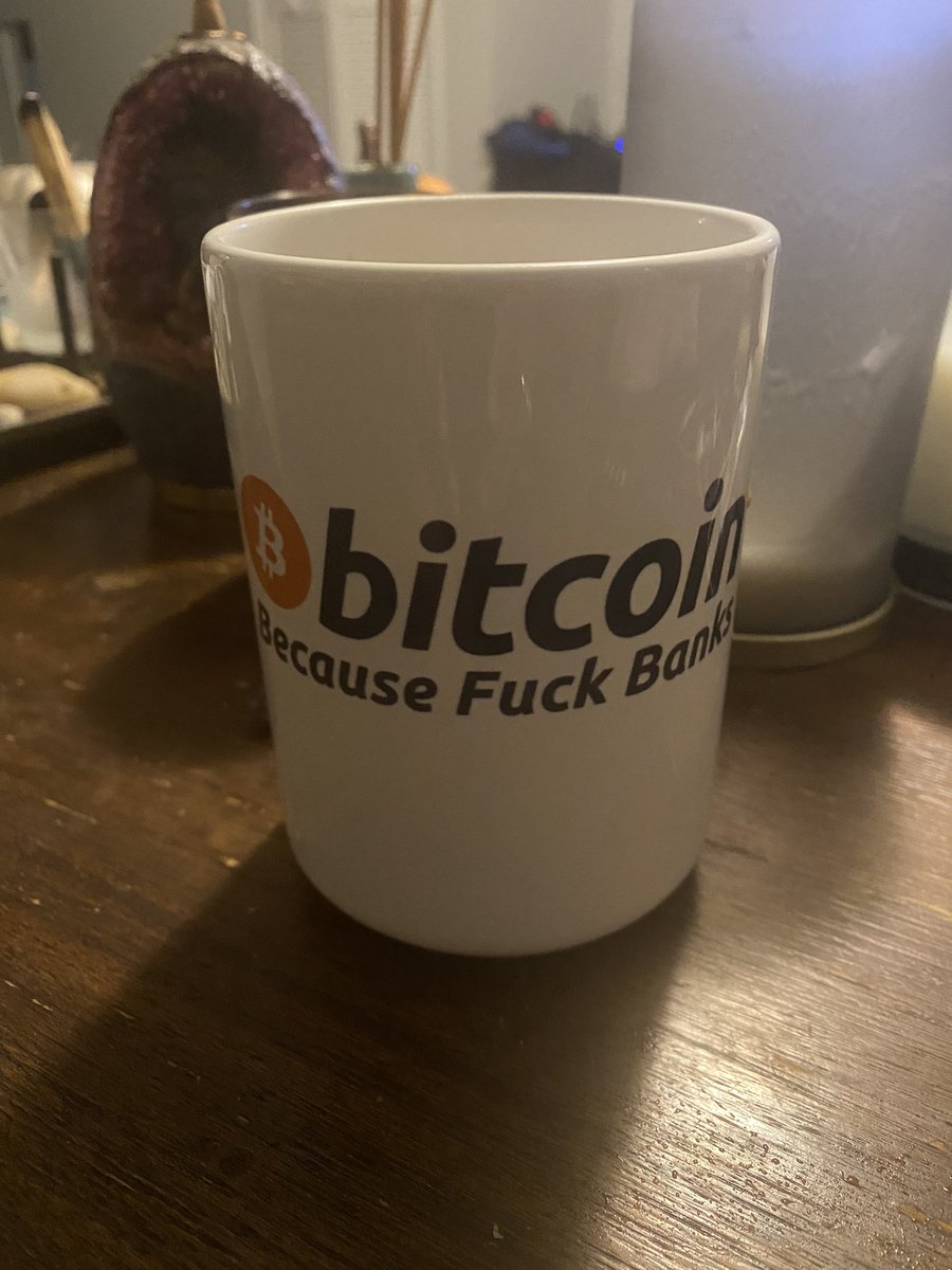 MidyReyes's tweet photo. @JacktheSats @AnthonyDessauer @Florida_Btc @a_koby @BrokenSystem20 @FreeBorn_BTC @DavidWearden @_Ben_in_Chicago @VStackSats @illiteratewithd @PsyduckSC @sathoarder @WaldoVision3 @Ghost_of_Stack @15Grepples @JaimeLoopz @happyclowntime @taodejing2 @BTCFakDaBanks @HereforBTC @JohnOdetteMD @masterminedusa @AnonLiraBurner @ICOffenderII @yeagernakamoto @indispensable0 @MEPHISTO218 @mempaull @rwawoe @BTC_Freeborn @Masshodlghost @SatoshiInUsAll @hodlorado @ShittyBTCArt @CSMDeC @LoKoBTC @LightningKoffee @NEEDcreations @EatYolk @Bitcoinbeach @beachbreaksv #coffechain RT 8804
GM &amp; Fuck banks ☕️😆🌅 https://t.co/59yrbBJV2p