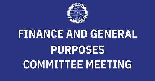 A meeting of the Finance and General Purposes Committee on Monday 28th October 2024 at 19:00hrs in the Thatcham Town Council Chamber, Council Offices, Brownsfield Road, Thatcham.  
For more information please see:  
thatchamtowncouncil.gov.uk/minutes/financ…