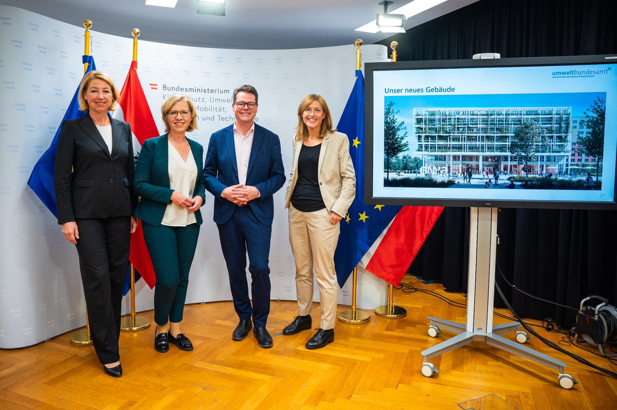 Das #Umweltbundesamt (<a href="/Umwelt_AT/">Umweltbundesamt</a>) hat einen neuen Standort und wird in den 3. Wiener Gemeindebezirk übersiedeln: Ich freue mich, dass die Zukunft des Umweltbundesamtes nachhaltig gesichert ist und ein Standort für alle Mitarbeiter:innen in der Stadt gefunden werden konnte. (1/2)