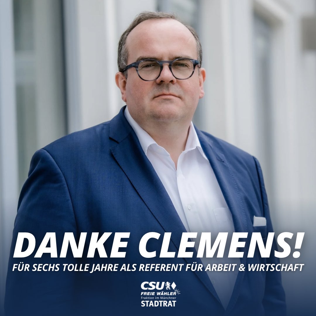 CSU-FW-Fraktion im Münchner Stadtrat tweet media