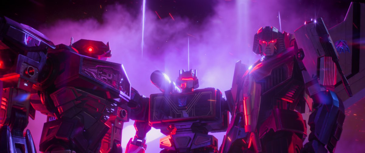 4K Starscream, Shockwave, and Soundwave frames