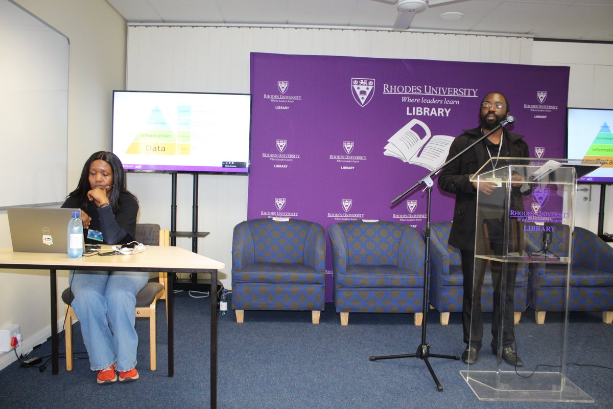 RhodesLibrary's tweet image. Just before the lunch break, we’re diving into Research Data Management—its history and importance—presented by our Senior Manager of User Services. Vital insights into managing and preserving research data effectively. 

#ResearchDay2024 #DataManagement #ResearchInsights