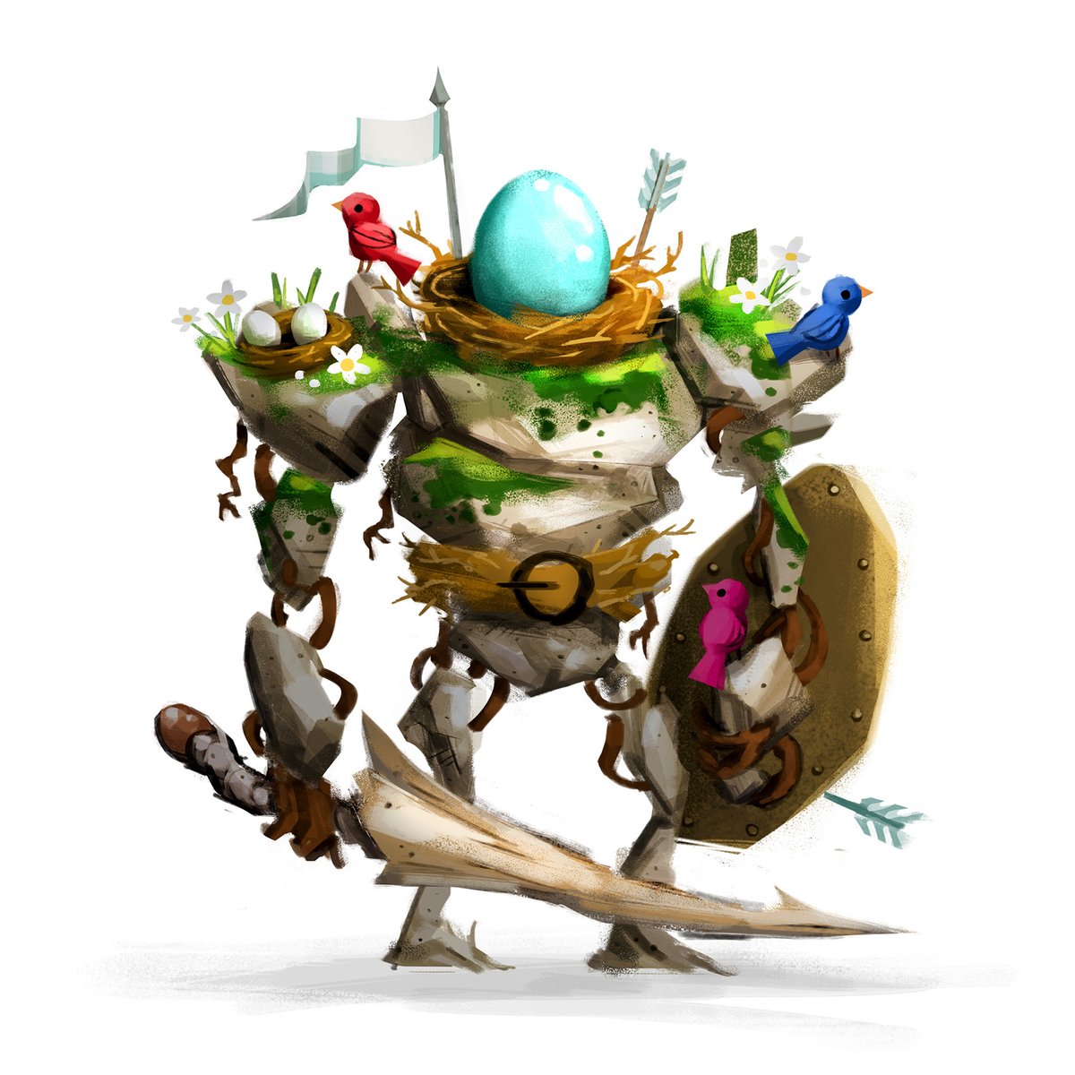 Kwanchai Moriya (@kwanchaimoriya) on Twitter photo The steadfast Egg Knight, a new character for Catacombs from <a href="/elzra/">angela pierce</a> #boardgames #tabletopgames The steadfast Egg Knight, a new character for Catacombs from <a href="/elzra/">angela pierce</a> #boardgames #tabletopgames