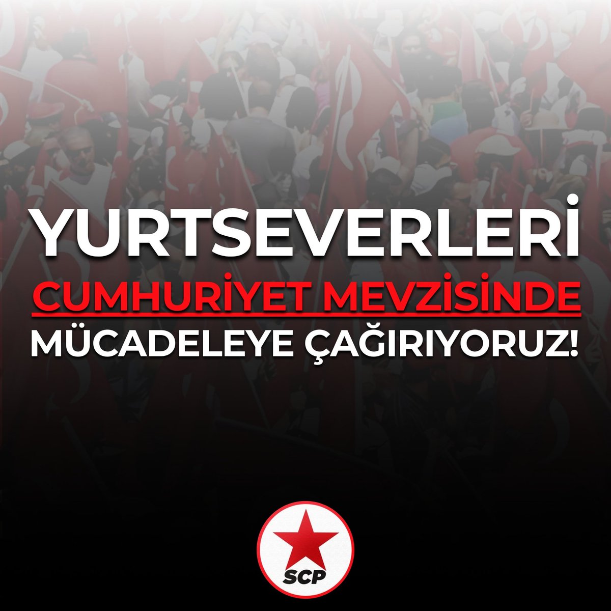 YURTSEVERLERİ CUMHURİYET MEVZİSİNDE MÜCADELEYE ÇAĞIRIYORUZ! 

Meclis’te Bahçeli’nin yaptığı çağrı "çözüm süreci" değil, çözülme ve ABD emperyalizmine teslim olma sürecidir. 

Yeni Anayasa planı ve son olarak Öcalan ile ilgili açıklamalar da göstermektedir ki AKP-MHP bloğu başta