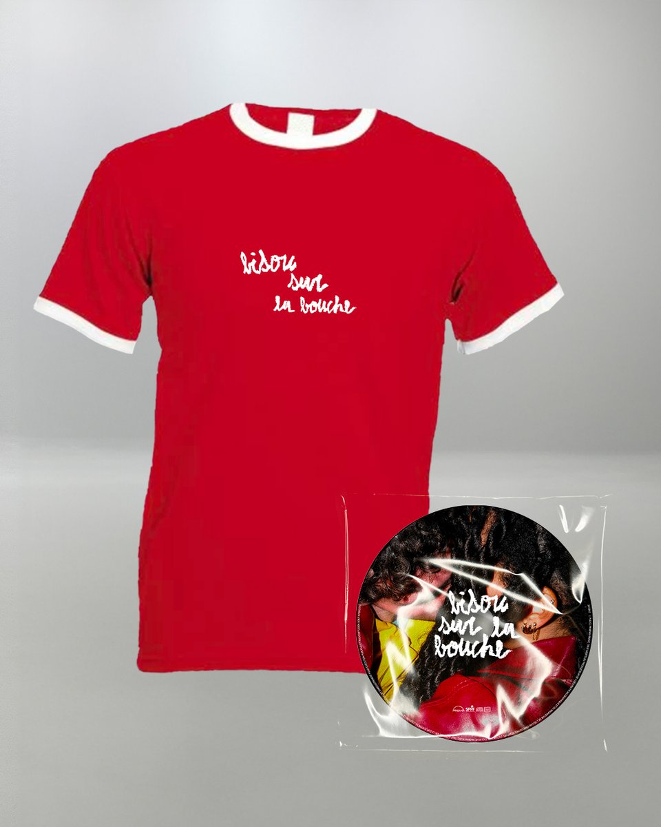 ça y est la précommande de mon premier EP "bisou sur la bouche" est ouverte!! On vous a préparé un t-shirt en édition limitée et un CD ils sont trop stylés c la première fois que j'en fais. C'est dispo sur le site andeol.store (lien dans ma bio) rdv le 14 novembre  💋