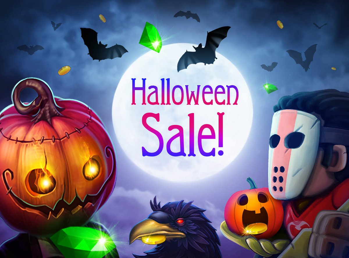 🎃 We’re glad to announce our Halloween sale. 🎃 No tricks, just real discounts on goods in our games all weekend long!
IOS: 👾 Dead Shell 👾: herocraft.com/a/NJJS77
🐧Learn 2 Fly 🐧:  herocraft.com/a/Y4FNWG
GP:  🐗 Jolly Ranch : herocraft.com/a/5JWNGU