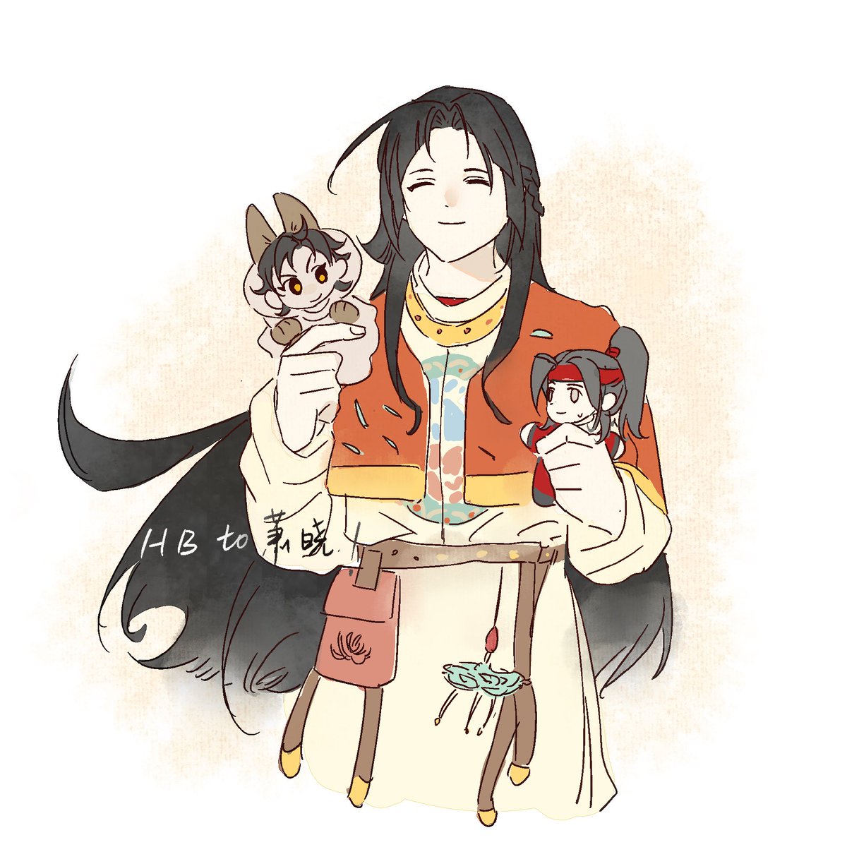Featherorbones's tweet photo. 给两个朋友的生日贺图!发发 https://t.co/ri2Ty2ac9t