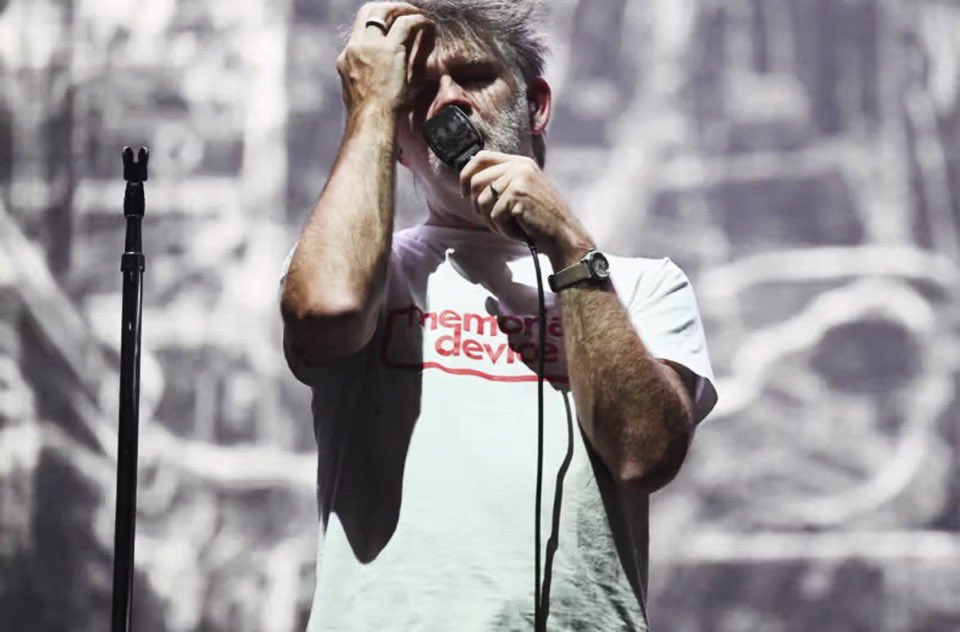 Everyone has their own Memorial Device: so cool to see James Murphy <a href="/lcdsoundsystem/">lcdsoundsystem</a> rocking the ultra-limited <a href="/weare1of100/">1 of 100</a> <a href="/memorialdevice/">Memorial Device</a> t-shirt live on stage…