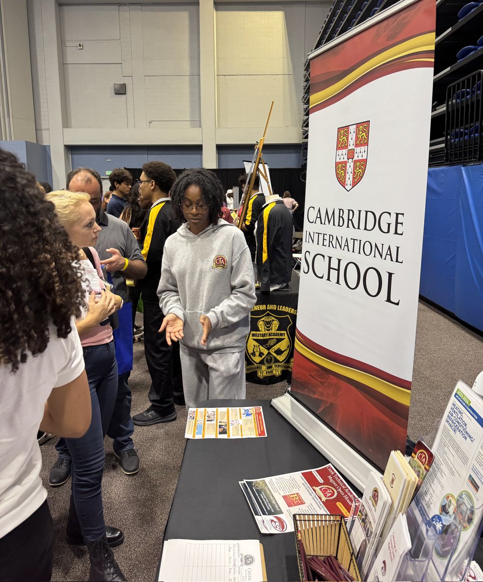 Over the years I've taught her to speak up, be confident and take risks.  So proud of you at the Magnet Showcase representing <a href="/CreekMagnet/">Coconut Creek High</a> <a href="/DrNicoleNearor/">Dr. Nicole Nearor</a> <a href="/BrowardCTE/">CTACE Department</a> <a href="/sleuthacademy/">Dr. Lisa Milenkovic</a> <a href="/BrowardSTEM/">Broward STEM</a> <a href="/BCPSAppLearn/">BCPSAppliedLearning</a> <a href="/BCPSNorthRegion/">BCPS North Region</a>
Thank you Dr. Landis for this opportunity!!!