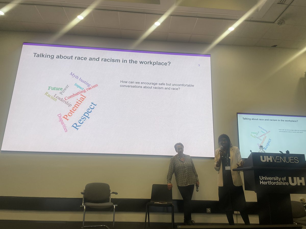 Conversations about race in the workplace with Dr Vida Douglas and Dr Julia Warrener #HOPE24