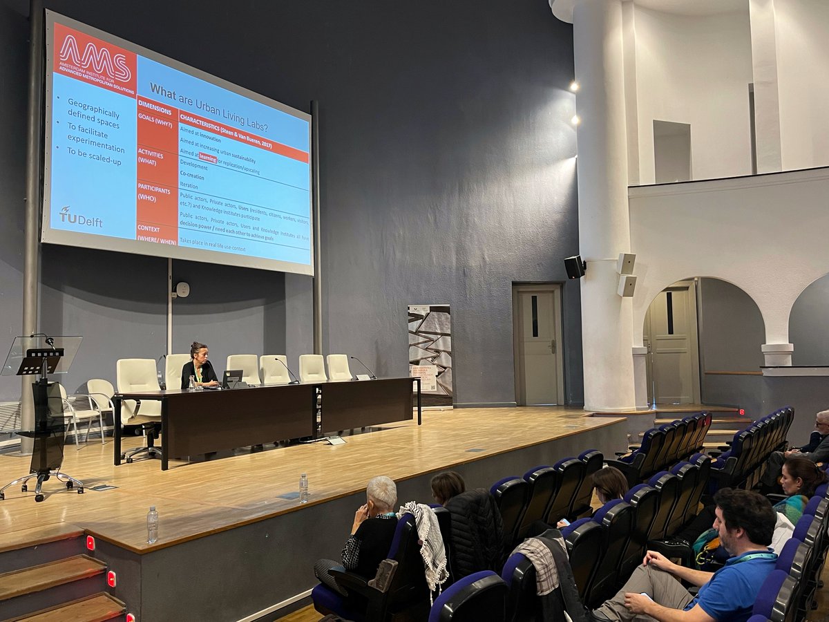 La ponente Ellen Van Bueren ha compartido en #EESAP15 su visión sobre la importancia de los Living Labs como herramientas clave para impulsar la transición energética y fomentar la innovación en la sostenibilidad.

#energyefficiency #sustainability #architecture #urbanism