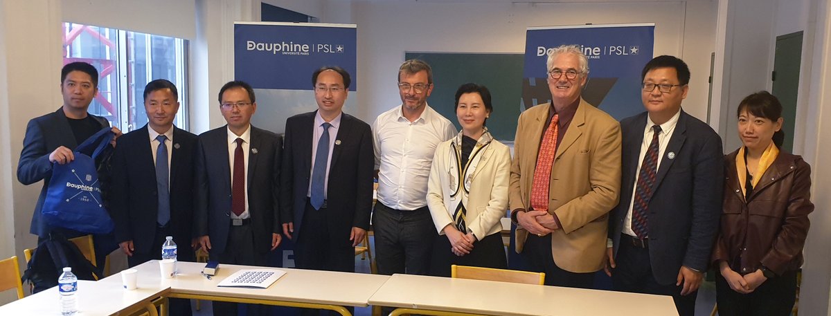 AI_Dauphine (@ai_dauphine) on Twitter photo 🤝Nous avons eu le plaisir d’accueillir <a href="/BNU_1902/">Beijing Normal University</a> Beijing Normal University le 17 octobre pour renouveler notre accord mobilité : Memorandum of Understanding (MOU). 🌍📚 #MobilitéInternationale #PartenariatUniversitaire #Opportunités #Éducation #Exchangestudents #International 🤝Nous avons eu le plaisir d’accueillir <a href="/BNU_1902/">Beijing Normal University</a> Beijing Normal University le 17 octobre pour renouveler notre accord mobilité : Memorandum of Understanding (MOU). 🌍📚 #MobilitéInternationale #PartenariatUniversitaire #Opportunités #Éducation #Exchangestudents #International