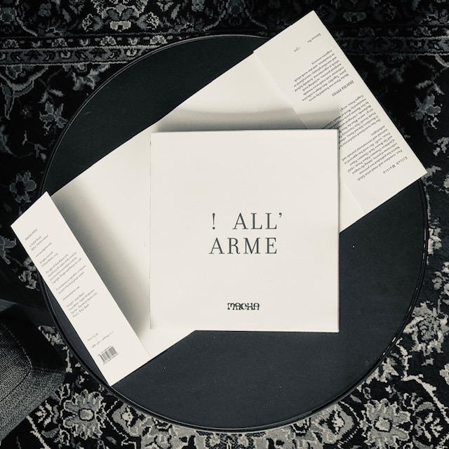 ! ALL'ARME / ? AND WHAT... IF NOT by Eilish Martin is now out in the world. Its gorgeous design complements its experimental poetics. Order a copy or become a subscriber today at machapress.com. Subscribers will receive this book and our forthcoming 2025 publication.