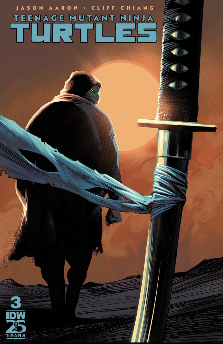 SFall99's tweet image. Today issue 3 of new TMNT run has been released. This run takes place after TMNT Reborn. The Turtles have gone their separate ways, but fate seems to be bringing them back together, for an old enemy is hunting them down. In this issue we learn what Leo has been up to
#TMNT