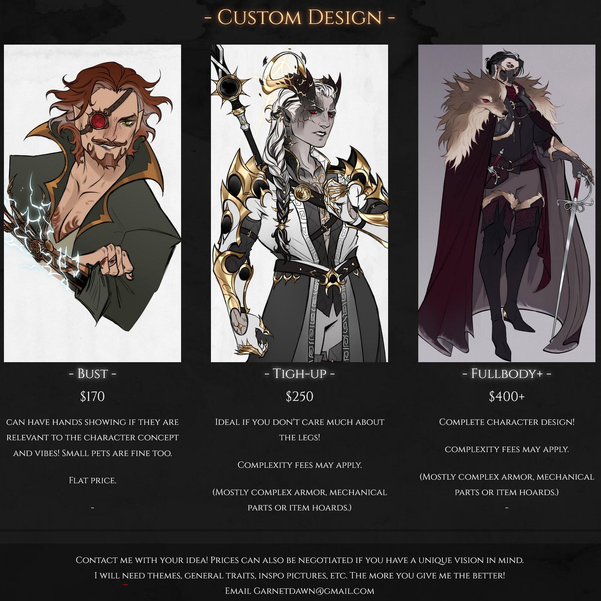 opening custom designs publicly for the first time in many years