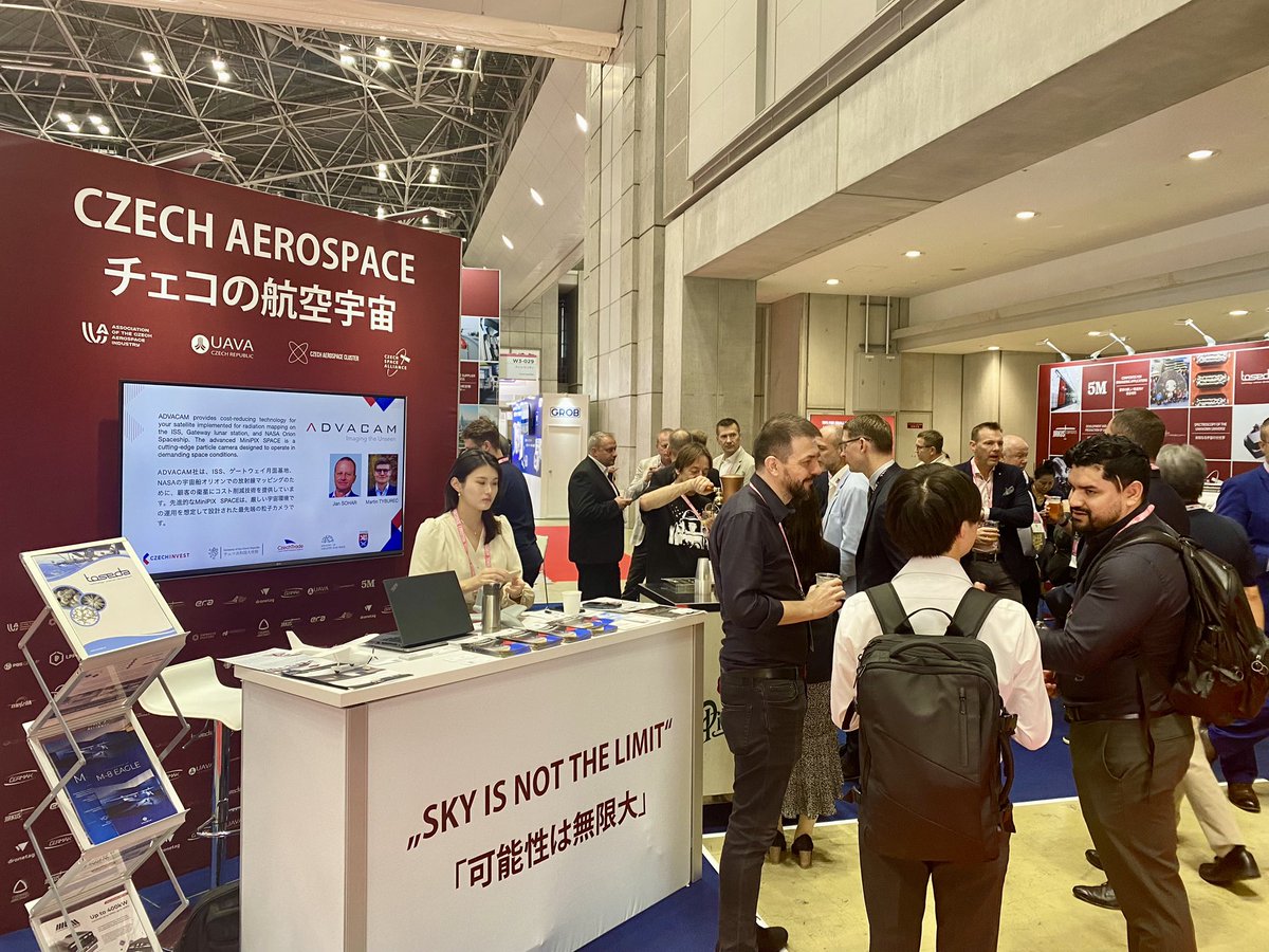 #Czech booth at Japan Aerospace 2024 with 20 companies present provided a unique opportunity to find local partners and introduce Czech technologies and capabilities. #czechaerospace