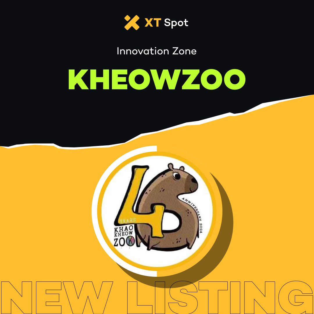 XT Exchange 🚀 #BeyondTrade (@xtexchange) on Twitter photo 🚀 New Listing 🚀 #XTListing <a href="/kheowzooFROMSOL/">kheowzooFROMSOL</a>
📢 #XT will initially list $KHEOWZOO (KHEOWZOO) in the Innovation Zone.
✅ Deposit: Opened
✅ Trading: 10:30 on October 25, 2024 (UTC)
✅ Withdrawal: TBD
𝘋𝘌𝘛𝘈𝘐𝘓𝘚 ⤵️
xtsupport.zendesk.com/hc/en-us/artic… 🚀 New Listing 🚀 #XTListing <a href="/kheowzooFROMSOL/">kheowzooFROMSOL</a>
📢 #XT will initially list $KHEOWZOO (KHEOWZOO) in the Innovation Zone.
✅ Deposit: Opened
✅ Trading: 10:30 on October 25, 2024 (UTC)
✅ Withdrawal: TBD
𝘋𝘌𝘛𝘈𝘐𝘓𝘚 ⤵️
xtsupport.zendesk.com/hc/en-us/artic…