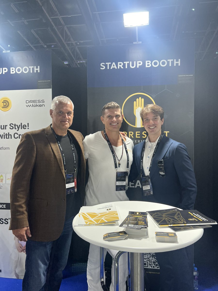 REPRESENT wouldn’t exist today if it wasn’t for people like <a href="/kylechasse/"></a> who supported us from the very beginning

It was amazing to meet at <a href="/BlLife_Forum/">Blockchain Life 2026</a> #BlockchainLife2024
