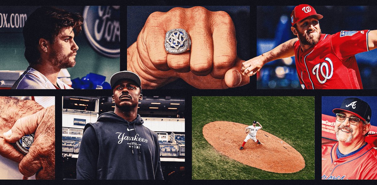 SamBlum3's tweet image. ‘What did I really do?'

What's it like to make a brief cameo for an MLB team, that goes on to win the World Series?

For many obscure big leaguers with championship rings, it's a complicated feeling.

A story on the mixed emotions of being a WS champion: nytimes.com/athletic/58641…