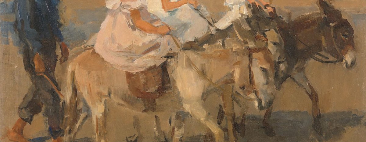 Cast of Wonders 607: The Little Donkeys with the Crimson Saddles

Author : Hugh Walpole
Narrator : Louise Hewitt

Art (Riding Donkeys on the Beach) by Isaac Israels
Originally published in the short story collection The Silver Thorn in 1928

castofwonders.org/2024/10/cast-o…