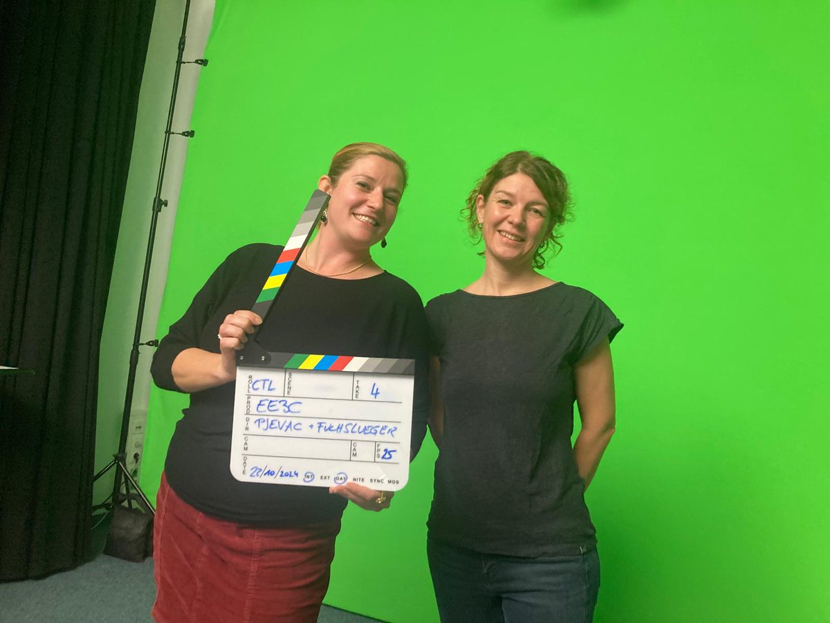 Fun, and some "lampenfieber" was had our first green screen video shoot. @Lou_tsia the recorded material,  were we explain the global C and N cycles, will become part of the <a href="/univienna/">Universität Wien</a> MOOC on Environmental Emergencies. 

Very exciting to be part of it!