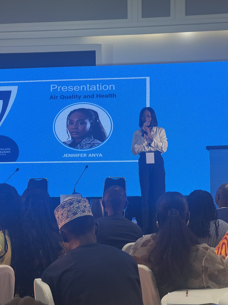 Happening LIVE at the #GatefieldHealthSummit is a presentation dissecting the link between environmental factors like climate change and pollution and rising NCDs rates by Jennifer Anya <a href="/jeni_anya/">Jennifer Anya</a>